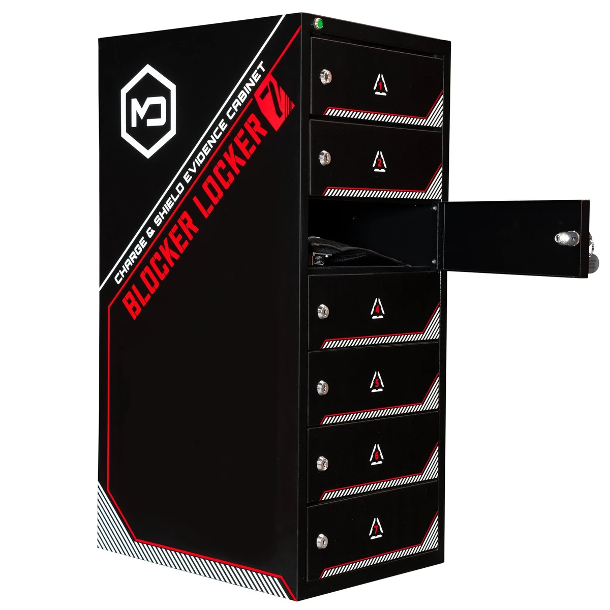 L’armoire fermée, un compartiment ouvert