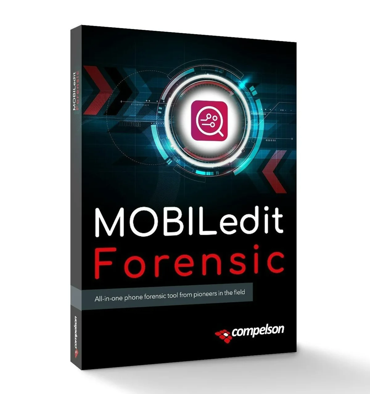 La boîte de MOBILedit Forensic, de Compelson