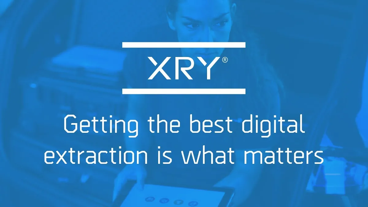 Voir la présentation vidéo de XRY sur YouTube (nouvelle fenêtre)